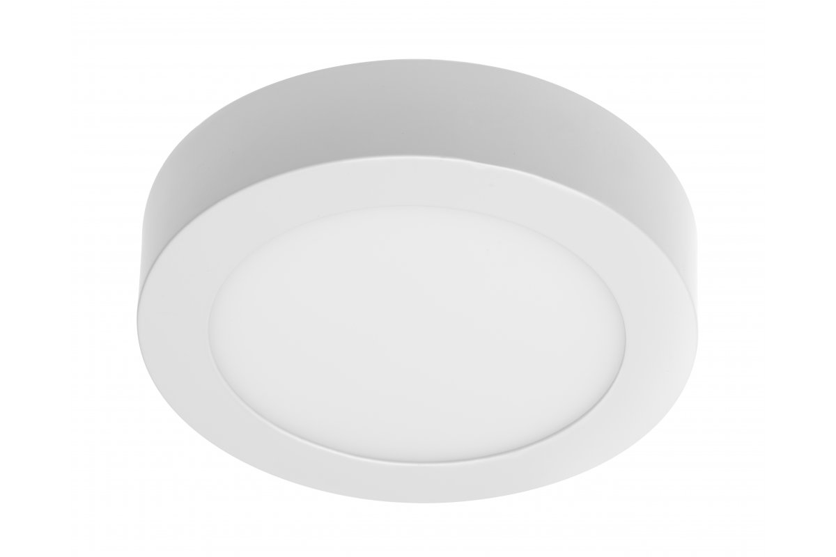 LED luminaire ORIS PLUS, 13 W, 1020 lm, IP20, AC220-240V, 120°, 3000K, surface-mounted, white