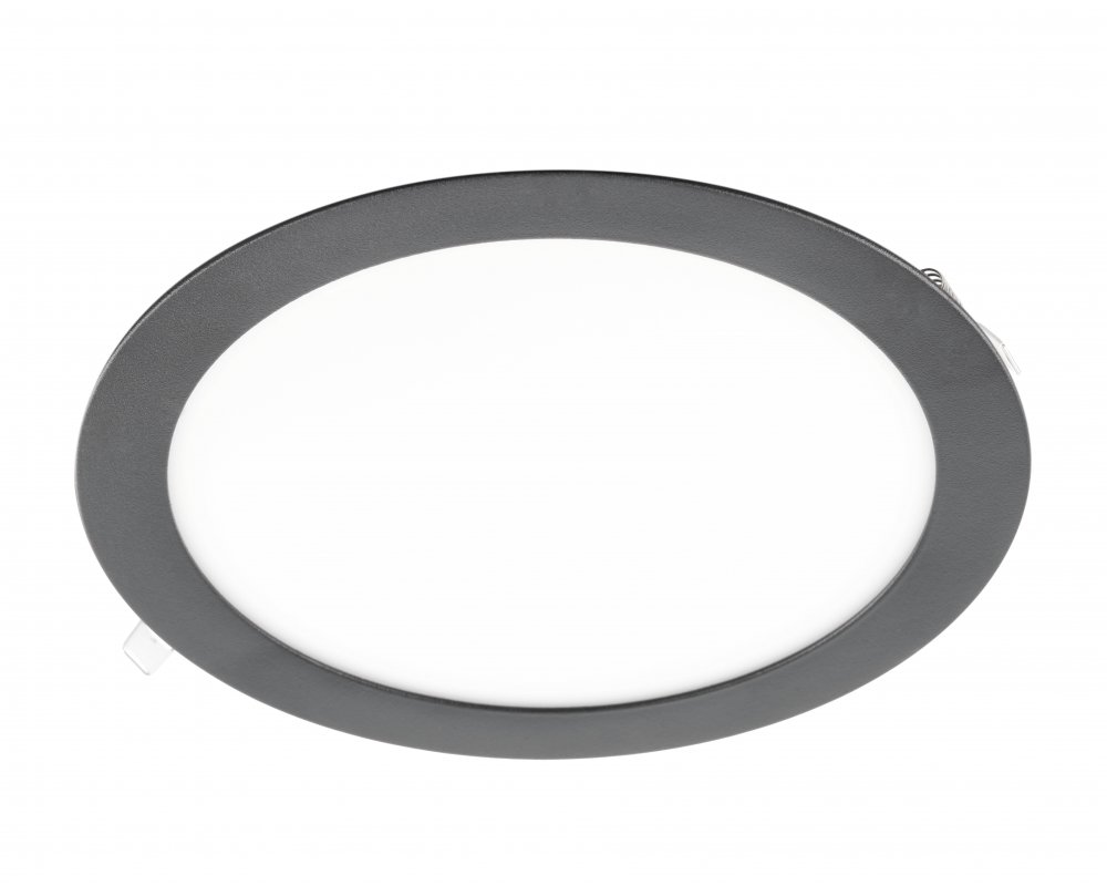 LED luminaire ORIS PLUS, 19 W, 1520 lm, IP20, AC220-240V, 50/60 Hz, 120°, 3000K, recessed, black