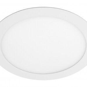 LED luminaire ORIS PLUS, IP44, 24 W, 2000 lm, AC220-240V, 50/60 Hz, 120°, 3000K, recessed, white