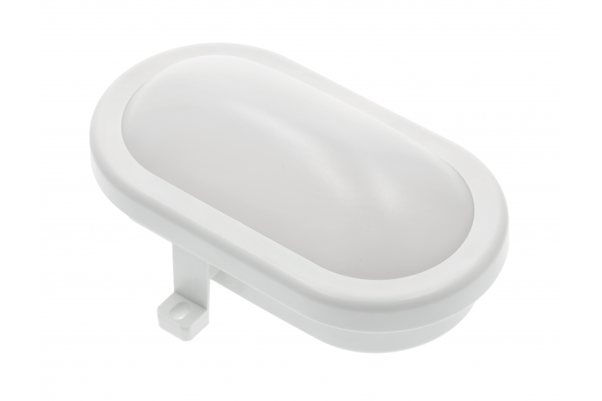 LED luminaire OVALIO, 5 W, 500 lm, IP65, AC175-265V, PF>0.5, RA>80, IP54, white