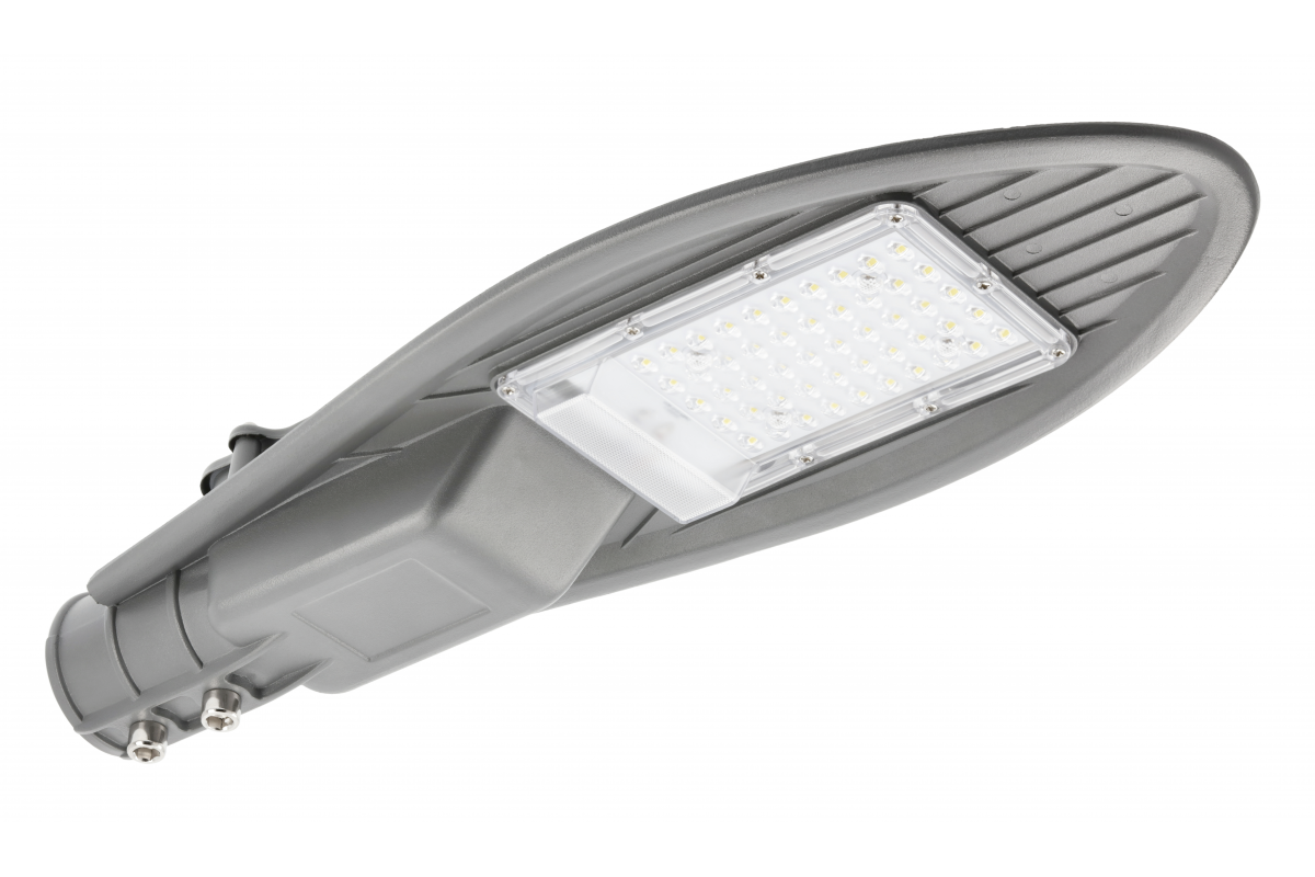 LED street luminaire PARKER III, 30 W, 3000 lm, 4000K, AC220-240V, IP65, gray