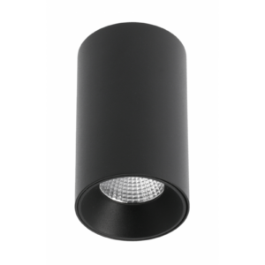 LED ceiling luminaire PRIME, 10 W, 1000 lm, 4000K, AC220-240V, IP20, 36°, black