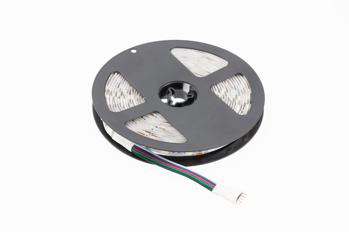 LED strip RGBW 5050, DC12V, 300LED/5m, 17 W/m, IP20, roll 5 m