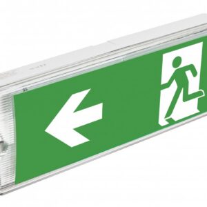 Emergency LED luminaire SAHER DUO, 3 W, 300 lm, 6400K, AC220-240V, IP65, 3 hours, dual-mode