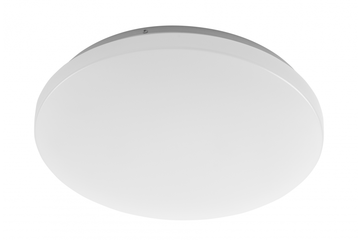 LED luminaire SATURN with microwave motion sensor, 12 W, 900 lm, 4000K, AC220-240V, PF>0.5, Ra>80, IP44, 120°