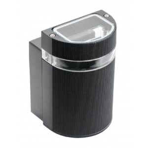 Facade luminaire unidirectional SILVA, GU10, max. 50 W, IP54, black