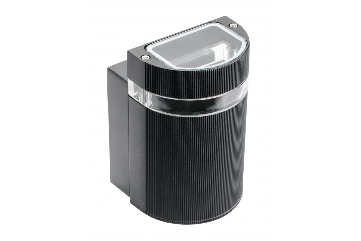 Facade luminaire unidirectional SILVA, GU10, max. 50 W, IP54, black