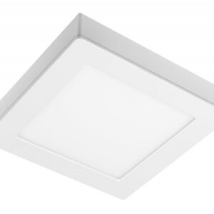 LED luminaire SAMBA, 14 W, 1100 lm, 4000K, AC175-250V, 50/60 Hz, PF>0.5, RA>80, IP40, 120°, 2in1, surface-mounted/recessed, square