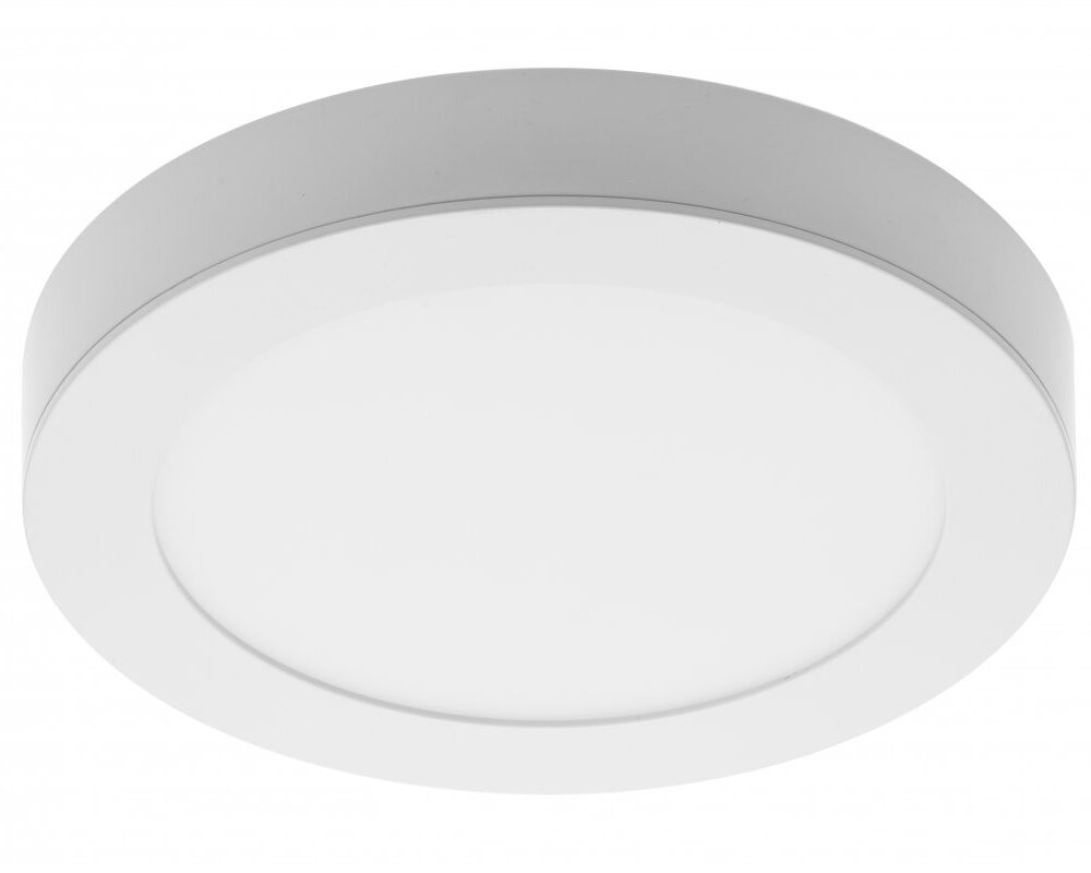 LED luminaire SAMBA, 7 W, 500 lm, 4000K, AC175-250V, 50/60 Hz, PF>0.5, RA>80, IP40, 120°, 2in1, surface-mounted/recessed, round