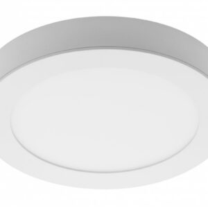 LED luminaire SAMBA, 7 W, 500 lm, 4000K, AC175-250V, 50/60 Hz, PF>0.5, RA>80, IP40, 120°, 2in1, surface-mounted/recessed, round