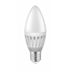 LED Bulb E27, C37, 10 W, 1000 lm, 3000K, AC180-250V, 160°, CERAMIC
