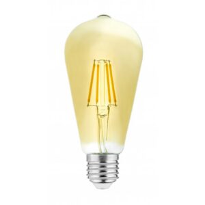 LED decorative bulb,filament Vintage ,ST64,E27,4W,400lm,AC220-240V/ 50-60Hz,PF>0,5,3000K
