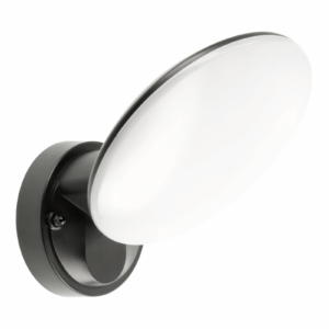 LED facade luminaire TERRO, 10 W, 1200 lm, IP54, 4000K, black