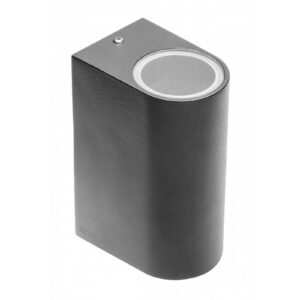 Facade luminaire bidirectional TIAGO, 2*GU10, max. 2*35 W, IP54, black