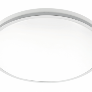 LED luminaire TULA, 24 W, 1680 lm, 4000K, AC180-250V, PF>0.5, IP44, Ø350 mm, gray