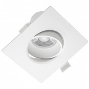 LED spotlight VOLARE, 10 W, 800 lm, 4000K, AC175-250V, PF>0.5, RA>80, IP20, 38°, square