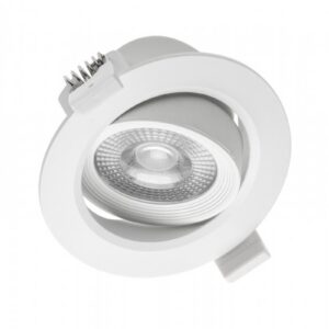 LED spotlight VOLARE, 5 W, 400 lm, 4000K, AC175-250V, PF>0.5, RA>80, IP20, 38°, round