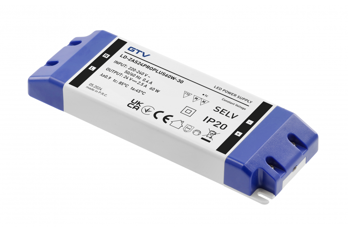 Power supply PRO+, DC24V, 60 W, input AC220-240V, IP20