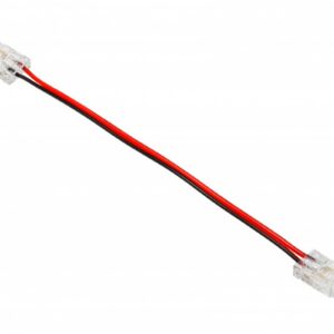 Transparent connector for LED strips COB with cable 15 cm
