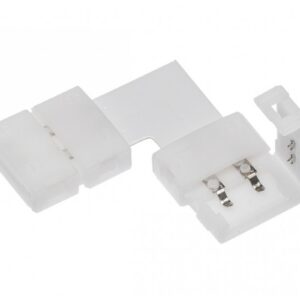 Corner connector for LED strips 10 mm