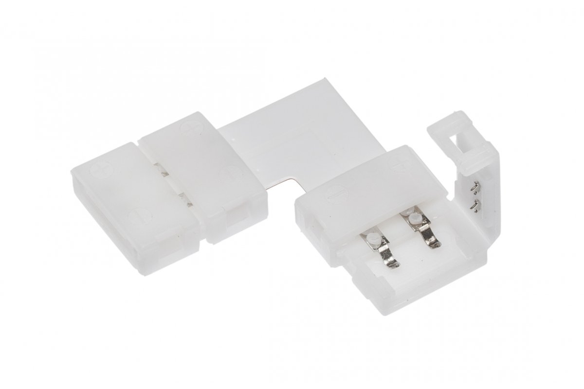 Corner connector for LED strips 10 mm