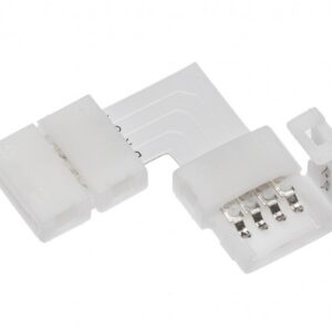 Corner connector for LED strips RGB