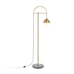 Floor lamp ABIES F,7537,AC220-240V,50/60Hz,1*E27, IP20, Diameter 20 CM,single, gold