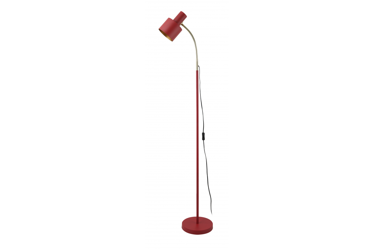 Floor lamp SELVIA II , 5273, max.250V, 50/60Hz, 1*E27, max.25 W, P20, dia.12 cm, red