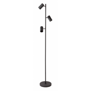 Floor lamp VENETO, IP20, 3*GU10, black