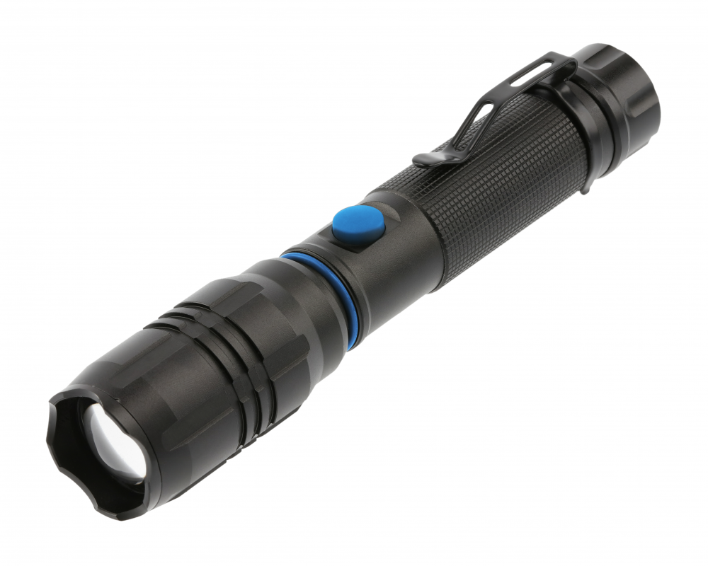 LED flashlight with built-in battery 2000mAh, 8 W, 800 lm, 6400K, IP20