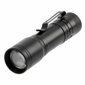 LED flashlight on 1xAA battery, 3 W, 200 lm, 6400K, 250 m, IP44