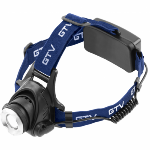 LED headlamp on 2xAAA batteries, 6 W, 350 lm, 6400K, 275 m, IP44