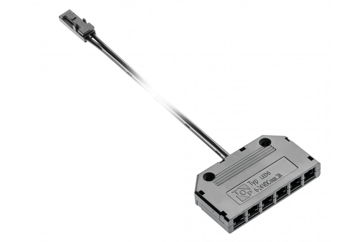 Splitter 6 x mini AMP, 2 m