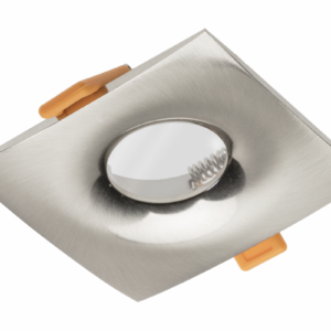 Spot luminaire housing ALESSIO, IP54, square, satin