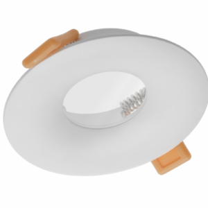 Spot luminaire housing ALESSIO, IP54, round, white
