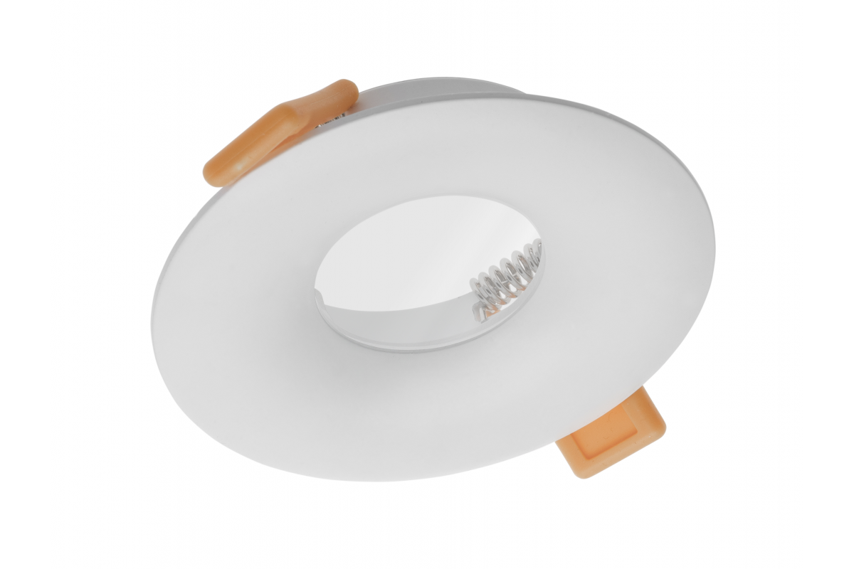 Spot luminaire housing ALESSIO, IP54, round, white