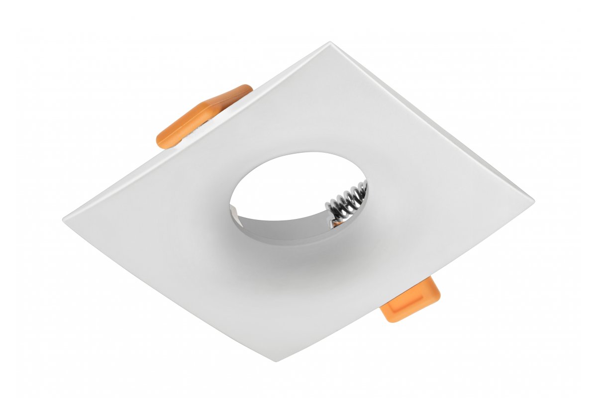 Spot luminaire housing AURORA, IP20, square, white