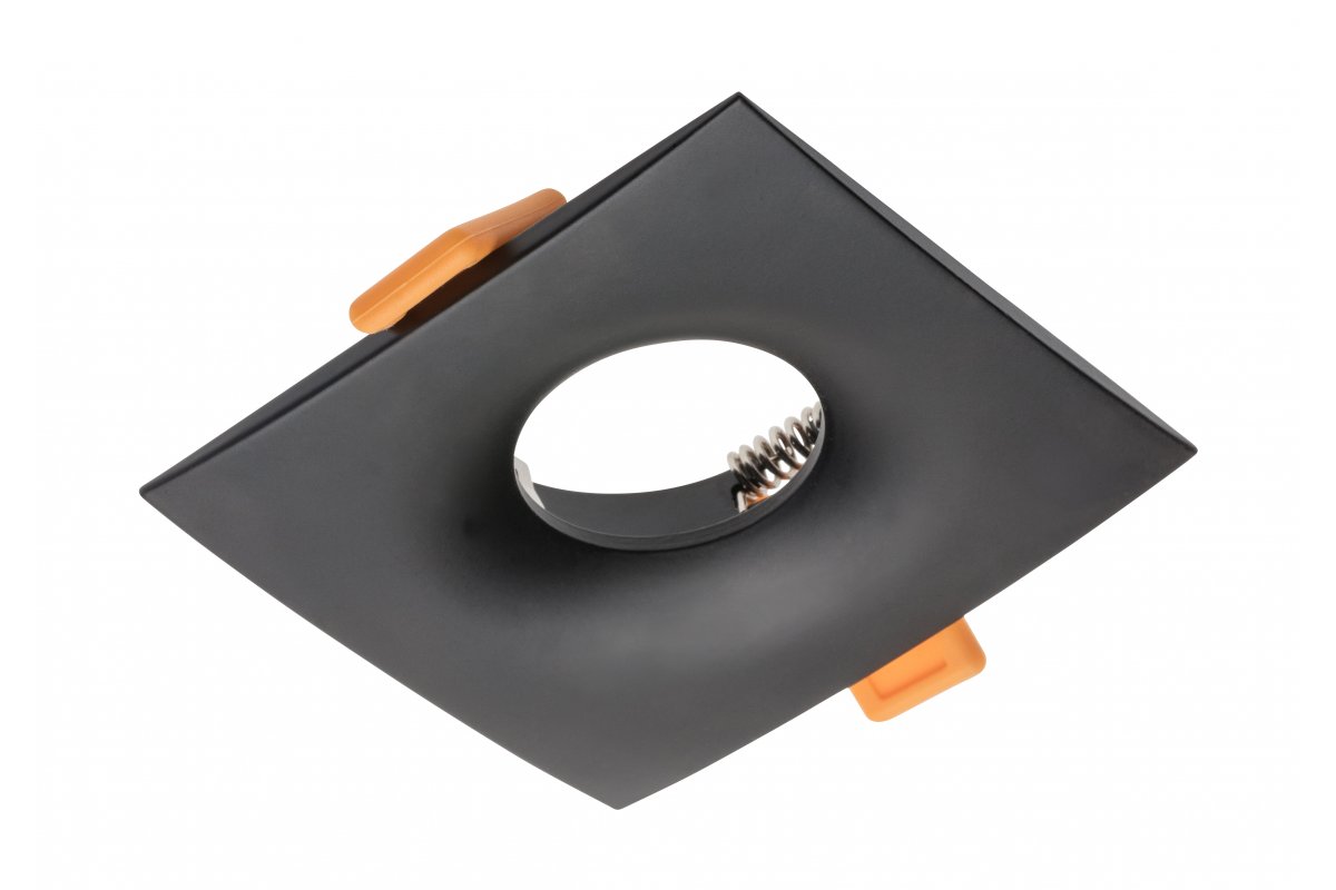 Spot luminaire housing AURORA, IP20, square, black