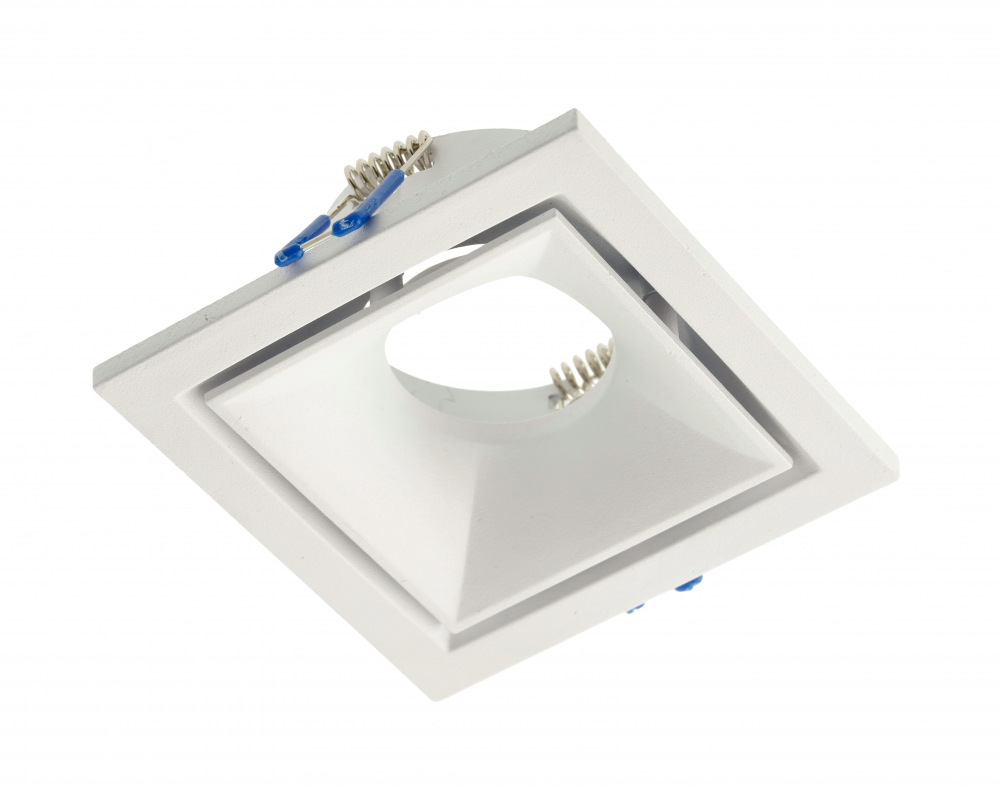 Spot luminaire housing CANNA, IP20, square, white