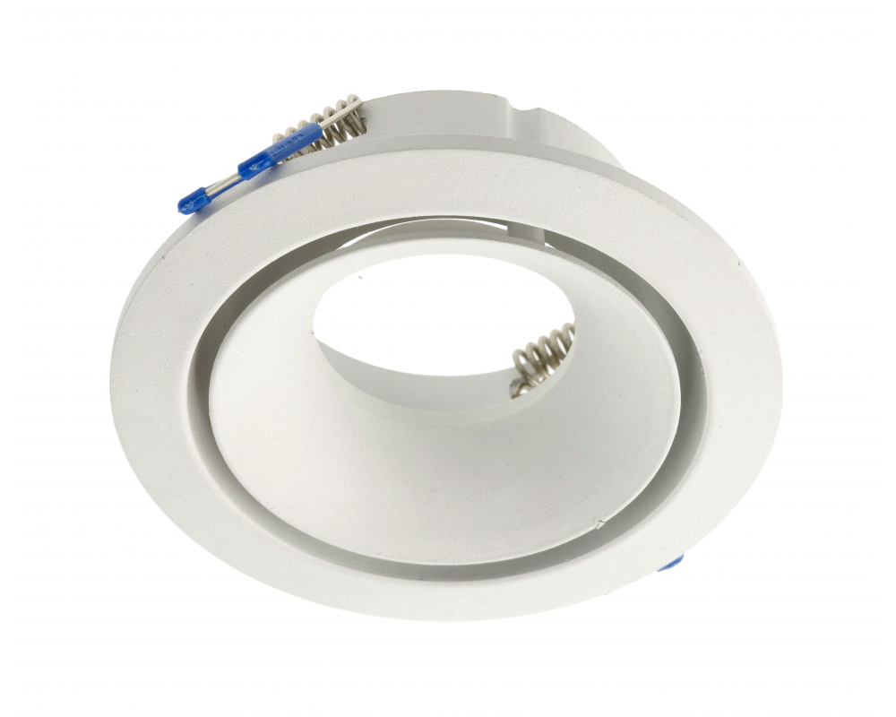 Spot luminaire housing CANNA, IP20, round, white