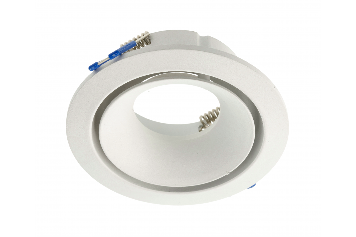 Spot luminaire housing CANNA, IP20, round, white