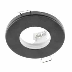 Spot luminaire housing MAREA, IP54/IP20 round, black