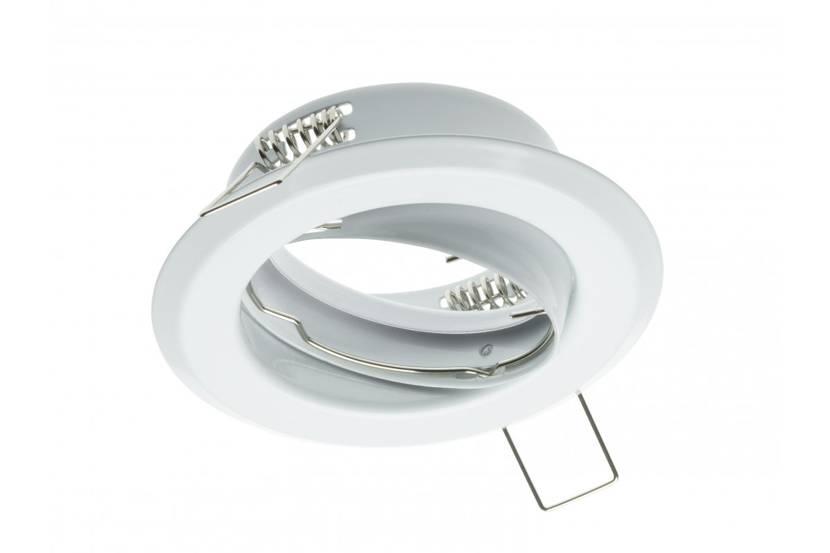Spot luminaire housing PARMA III with adjustment, IP20, white