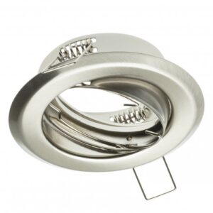 Spot luminaire housing PARMA III with adjustment, IP20, stainless steel