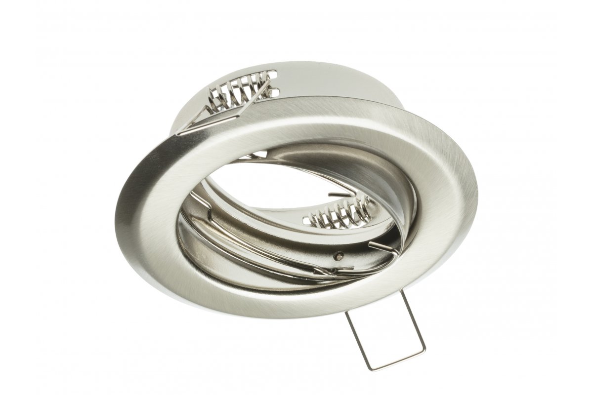 Spot luminaire housing PARMA III with adjustment, IP20, stainless steel