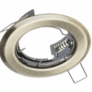 Spot luminaire housing PARMA III, IP20, old gold