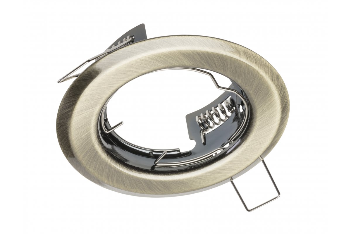 Spot luminaire housing PARMA III, IP20, old gold