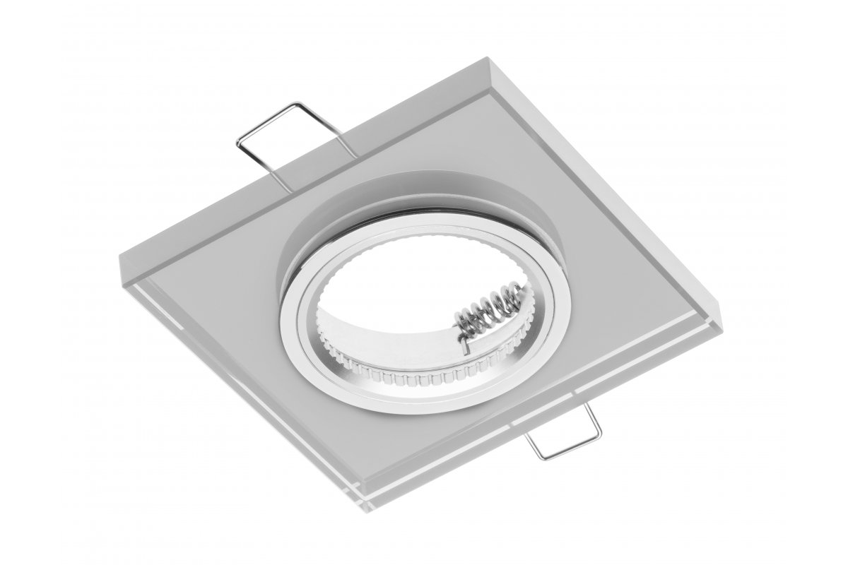 Spot luminaire housing PALACE II, IP20, square, white