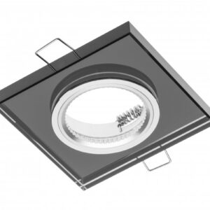 Spot luminaire housing PALACE II, IP20, square, black