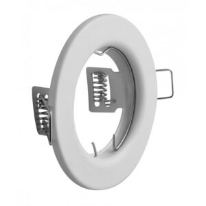 Spot luminaire housing PARMA, IP20, round, white